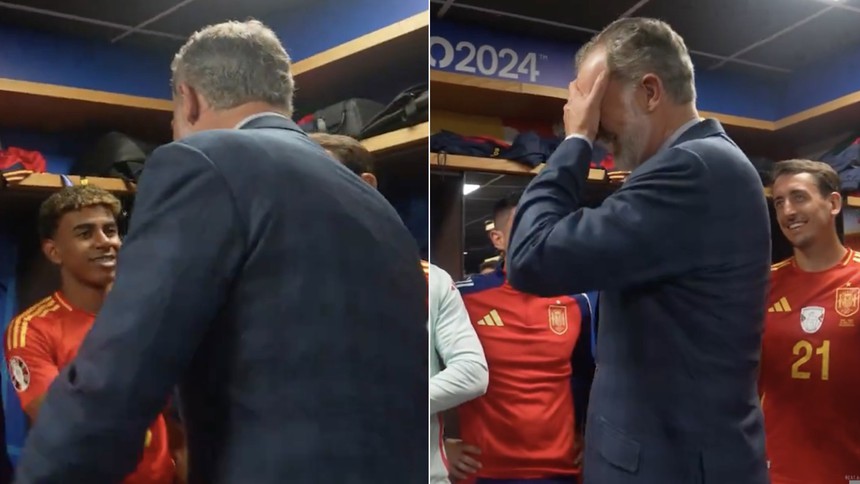 Biểu cảm thú vị của nhà vua Tây Ban Nha khi biết tuổi Lamine Yamal - Ảnh 2. Biểu cảm thú vị của nhà vua Tây Ban Nha khi biết tuổi Lamine Yamal - Ảnh 2.