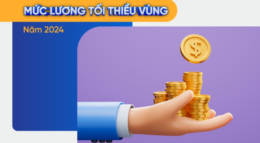 Đề nghị điều chỉnh mức lương tối thiểu vùng tăng 6% - Ảnh 1.