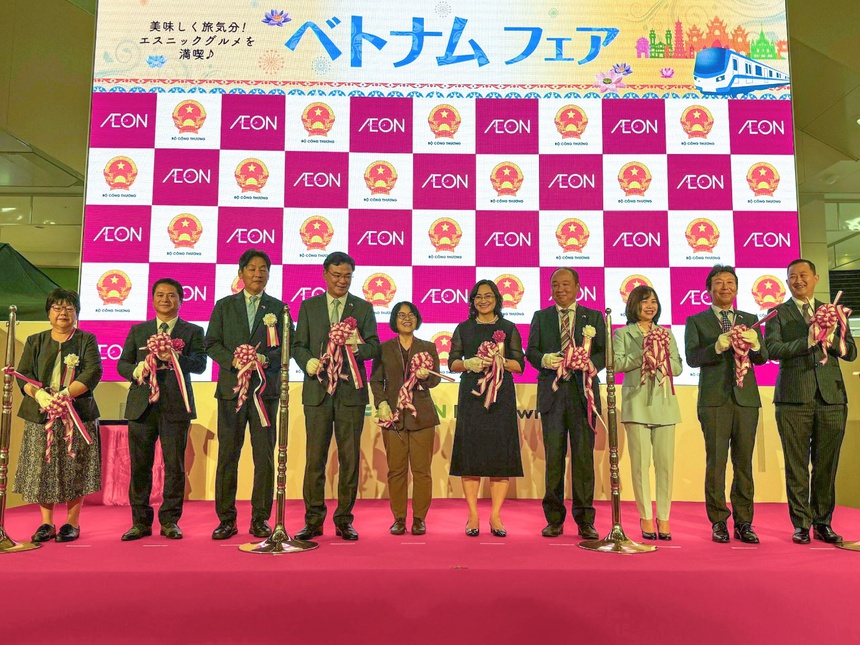 Đa sắc màu văn hóa ẩm thực đường phố Việt Nam tại tuần hàng Việt Nam tại AEON Nhật Bản - Ảnh 1.