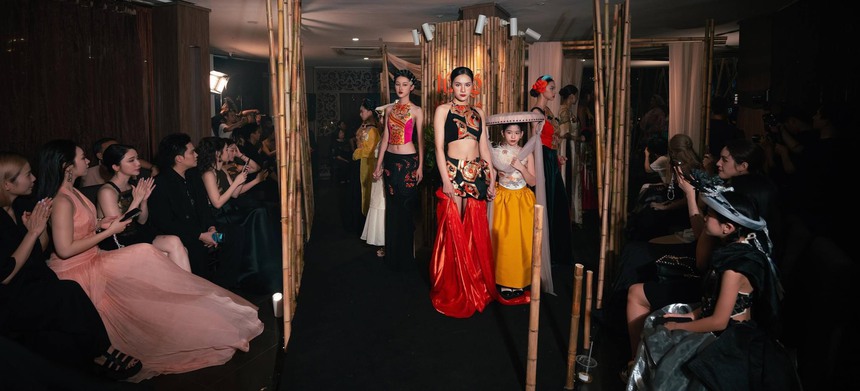 Lã Thanh Huyền, Maya diễn BST lấy cảm hứng từ tín ngưỡng thờ Mẫu của NTK Cao Minh Tiến - Ảnh 4.