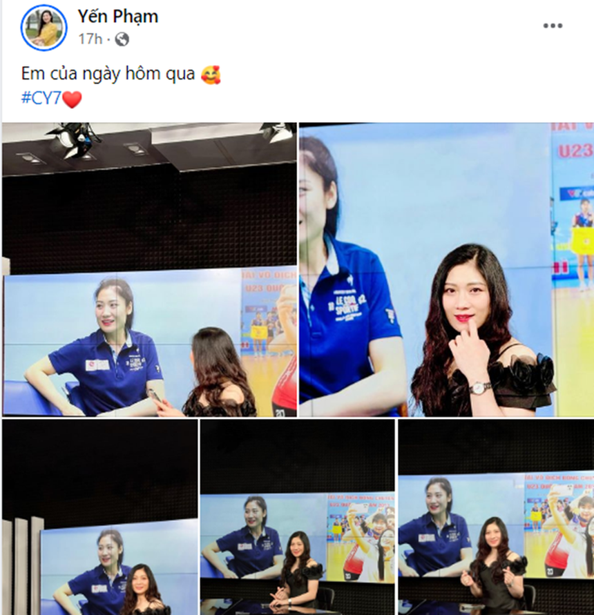 Hoa khôi Phạm Thị Yến bất ngờ làm một việc hiếm thấy, khiến hàng loạt tượng đài, ngôi sao bóng chuyền phải khen ngợi - Ảnh 1.