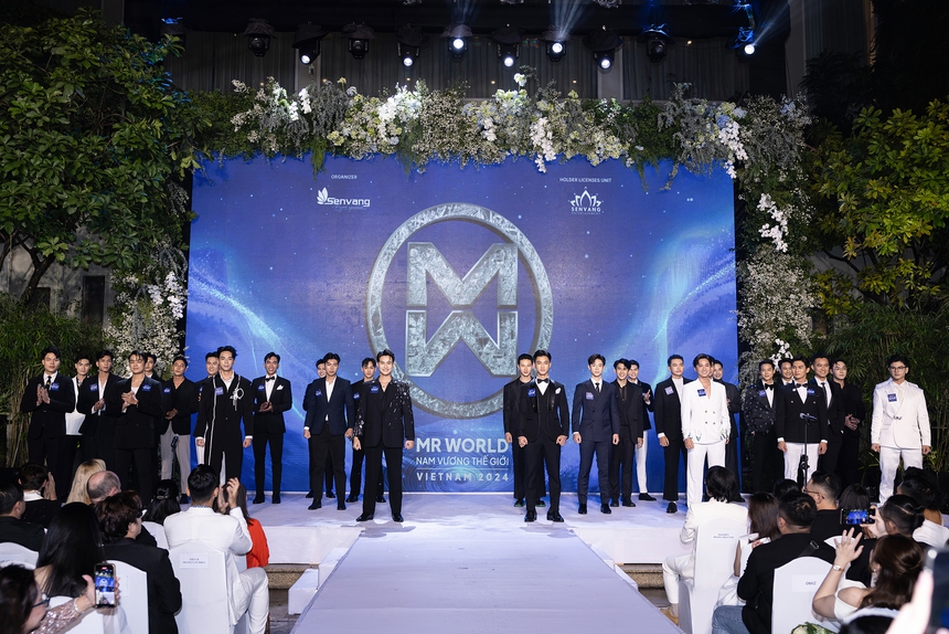 Công bố Top 30 thí sinh Mr World Vietnam 2024 - Ảnh 1. Công bố Top 30 thí sinh Mr World Vietnam 2024 - Ảnh 1.