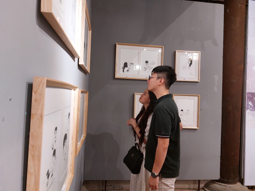 Triển lãm khắc họa hành trình chinh phục tri thức của các sĩ tử - Ảnh 1. Triển lãm khắc họa hành trình chinh phục tri thức của các sĩ tử - Ảnh 1.