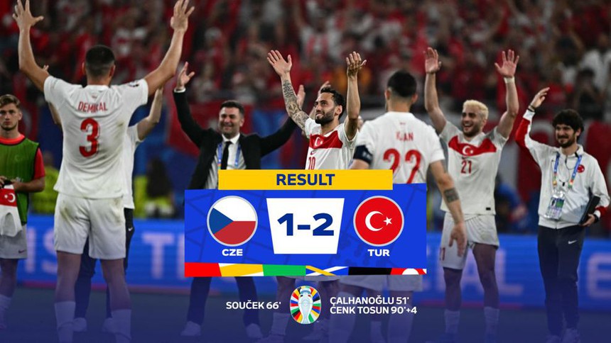 Georgia quật ngã Bồ Đào Nha tạo 'địa chấn' lớn nhất EURO 2024, CH Séc dừng bước từ vòng bảng - Ảnh 3.