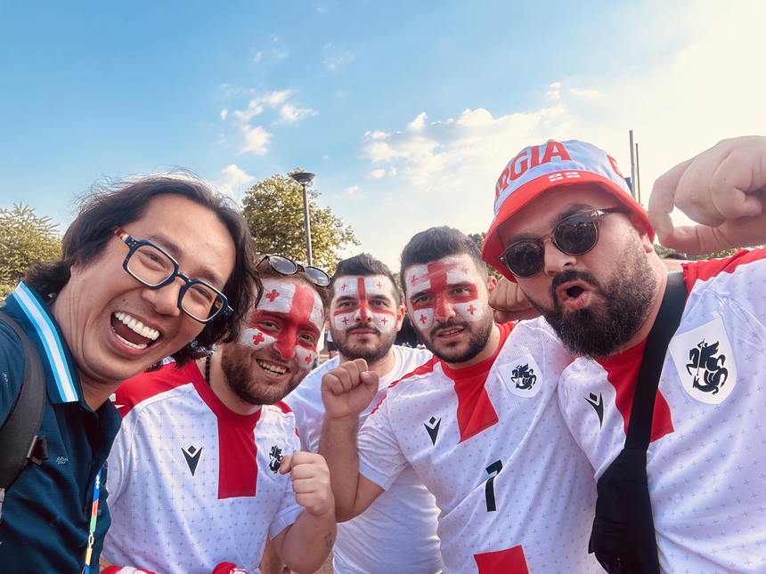 EURO Trên từng cây số: Sân ga Kvaratskhelia - Ảnh 1.