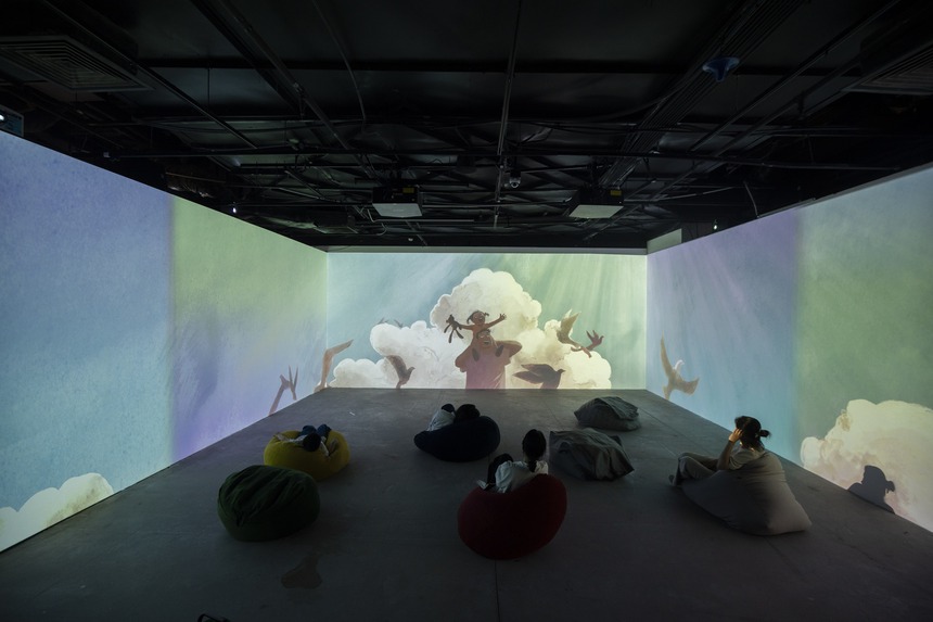 Góc nhìn rộng lớn cho thiếu nhi trong triển lãm 'Một gia đình' - Ảnh 4.