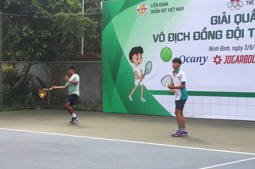 Gần 200 vận động viên tranh tài Giải quần vợt vô địch đồng đội trẻ quốc gia 2024 - Ảnh 3.