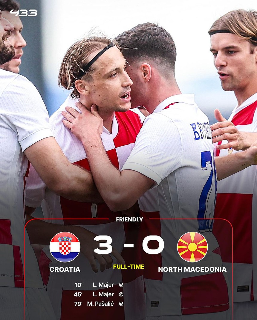 ĐT Anh và Croatia chiến thắng trước thềm EURO 2024, ‘Cỗ xe tăng’ Đức gây thất vọng khi tịt ngòi với 26 cú sút - Ảnh 4.