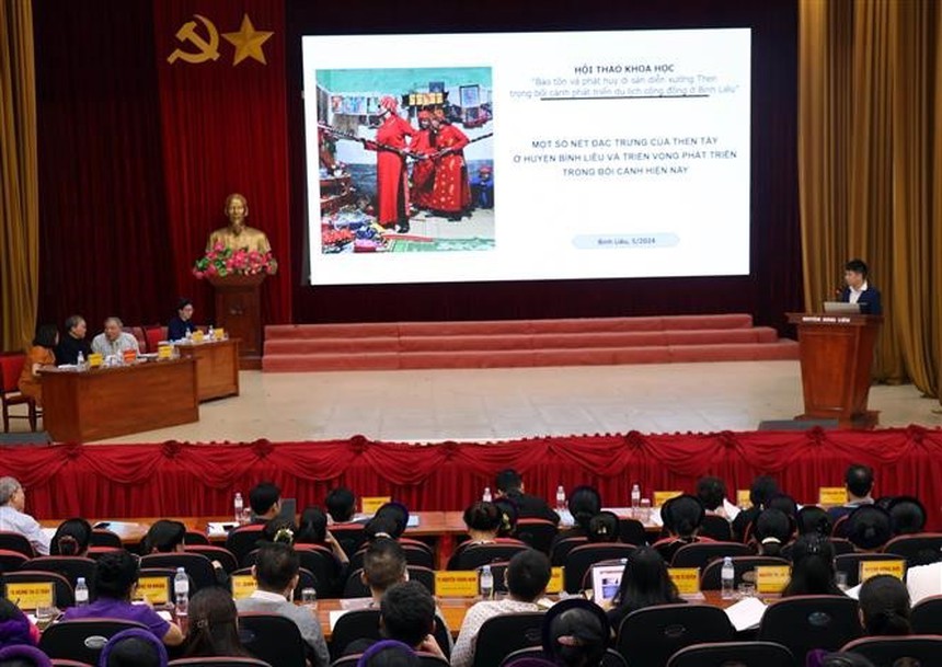 Quảng Ninh bảo tồn và phát huy di sản diễn xướng Then - Ảnh 2.