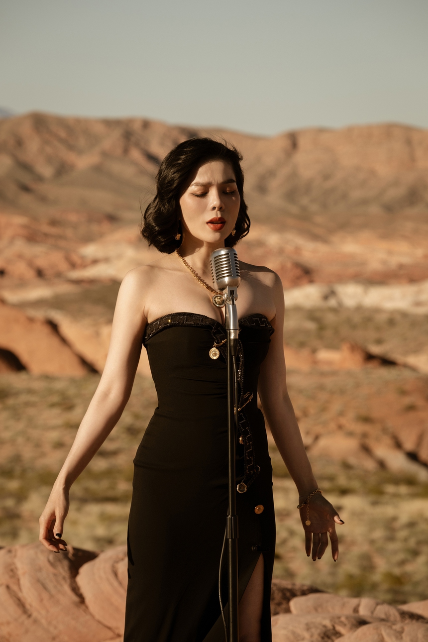 Lâm Bảo Châu xuất hiện trong MV mới của Lệ Quyên, cực tình bên nhau trong bối cảnh ở Mỹ - Ảnh 2. Lâm Bảo Châu xuất hiện trong MV mới của Lệ Quyên, cực tình bên nhau trong bối cảnh ở Mỹ - Ảnh 2.