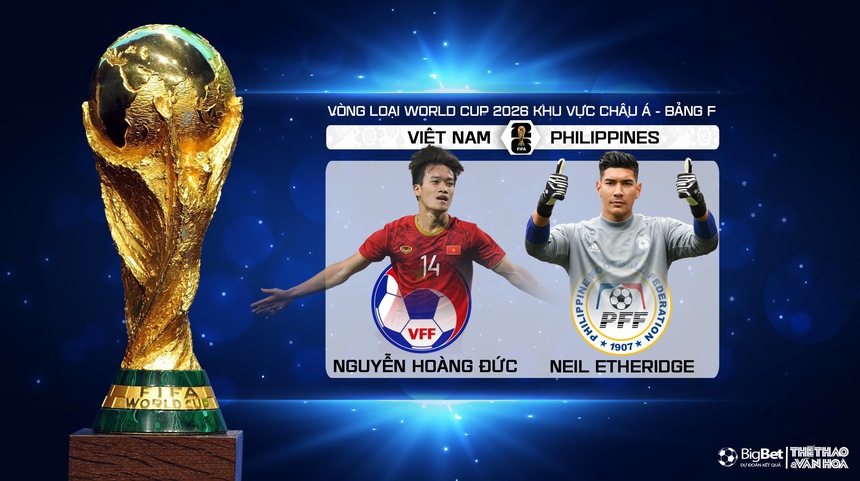 Nhận định bóng đá Việt Nam vs Philippines (19h00, 6/6), vòng loại World Cup 2026 - Ảnh 6. Nhận định bóng đá Việt Nam vs Philippines (19h00, 6/6), vòng loại World Cup 2026 - Ảnh 6.