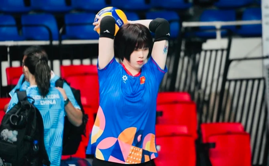 Thanh Thúy vẫn đang trong giai đoạn tập hồi phục chấn thương và chưa có thể lực tốt nhất