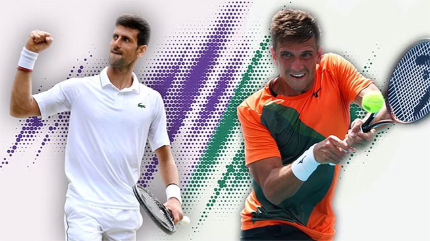 Lịch thi đấu Wimbledon hôm nay 2/7: Djokovic gặp đối thủ hạng 123 thế giới - Ảnh 1. Lịch thi đấu Wimbledon hôm nay 2/7: Djokovic gặp đối thủ hạng 123 thế giới - Ảnh 1.