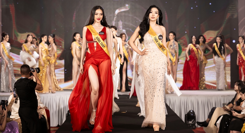 Top 36 thí sinh Miss Grand Vietnam 2024 chính thức nhận sash - Ảnh 4.