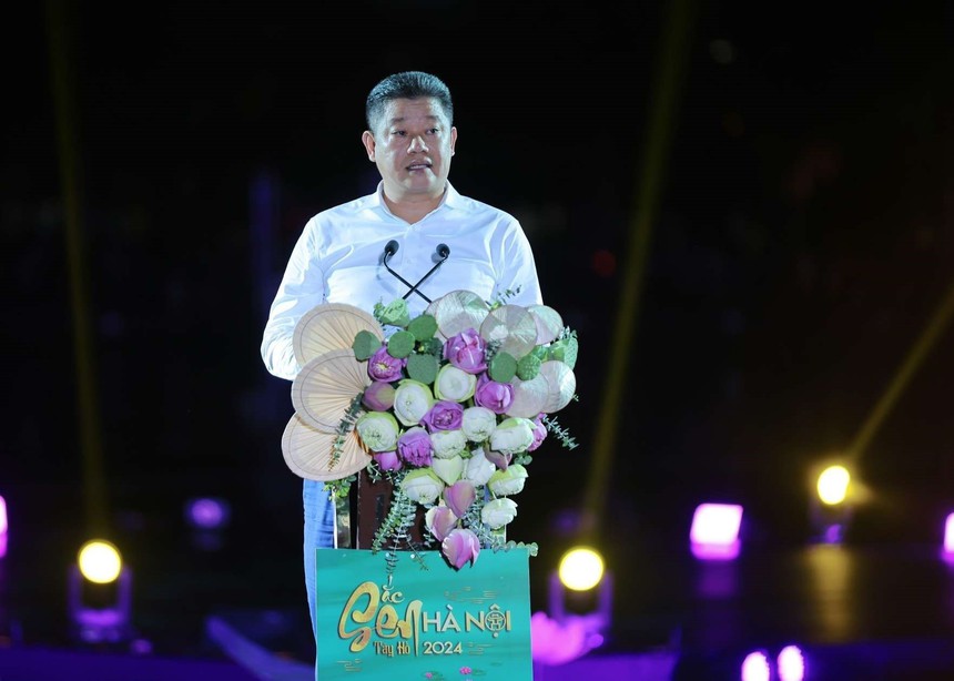 Khai mạc Lễ hội Sen Hà Nội và giới thiệu sản phẩm OCOP gắn với văn hóa các tỉnh miền núi phía Bắc năm 2024 - Ảnh 1. Khai mạc Lễ hội Sen Hà Nội và giới thiệu sản phẩm OCOP gắn với văn hóa các tỉnh miền núi phía Bắc năm 2024 - Ảnh 1.