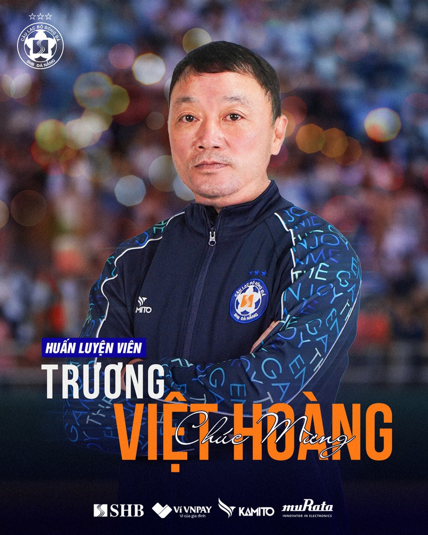 SHB Đà Nẵng gia hạn thêm 2 năm với HLV Trương Việt Hoàng - Ảnh 1.