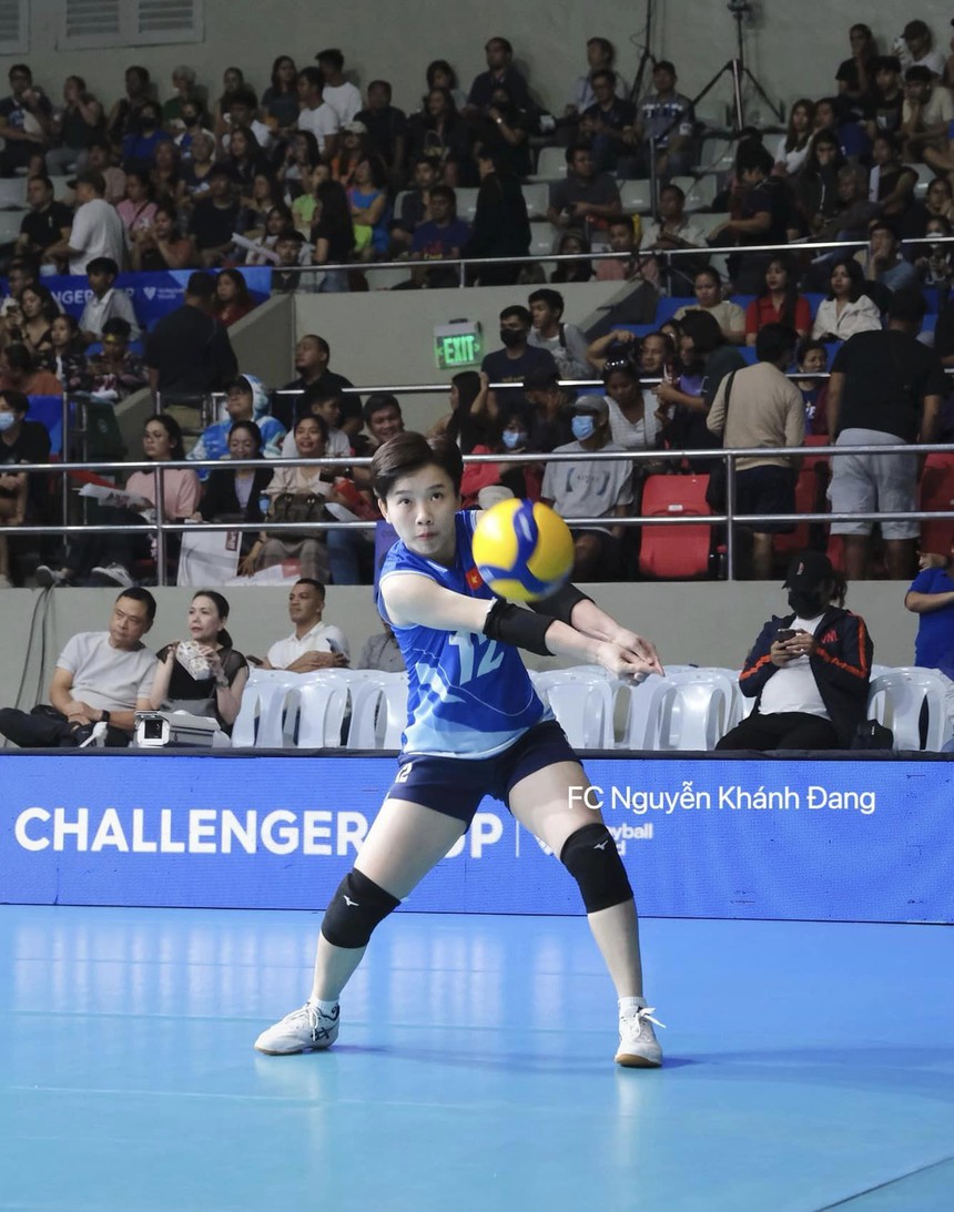 Khánh Đang hiện là libero số 1 của bóng chuyền nữ Việt Nam