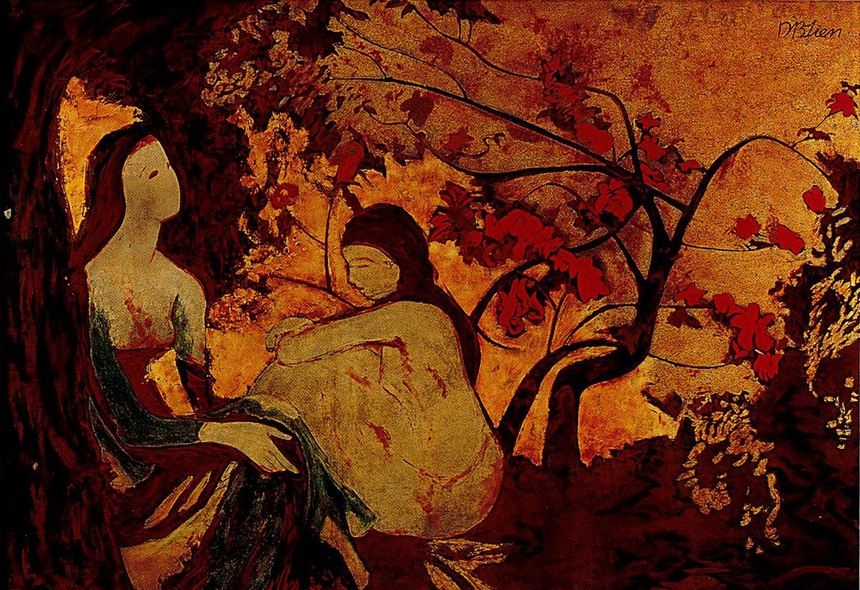 Kỷ niệm 100 năm ngày sinh họa sĩ Dương Bích Liên: "Dâng đời tiếng nói nghệ thuật của riêng mình" - Ảnh 6. Kỷ niệm 100 năm ngày sinh họa sĩ Dương Bích Liên: "Dâng đời tiếng nói nghệ thuật của riêng mình" - Ảnh 6.