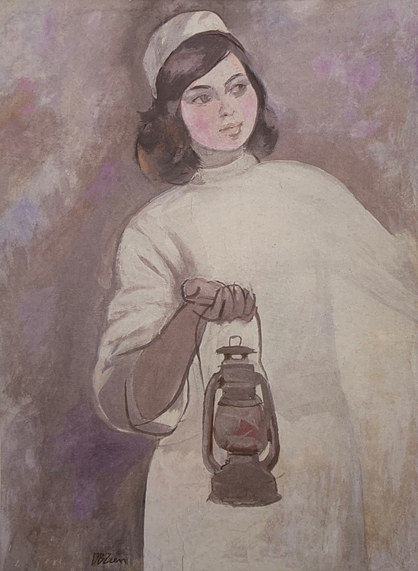 Kỷ niệm 100 năm ngày sinh họa sĩ Dương Bích Liên: "Dâng đời tiếng nói nghệ thuật của riêng mình" - Ảnh 11. Kỷ niệm 100 năm ngày sinh họa sĩ Dương Bích Liên: "Dâng đời tiếng nói nghệ thuật của riêng mình" - Ảnh 11.