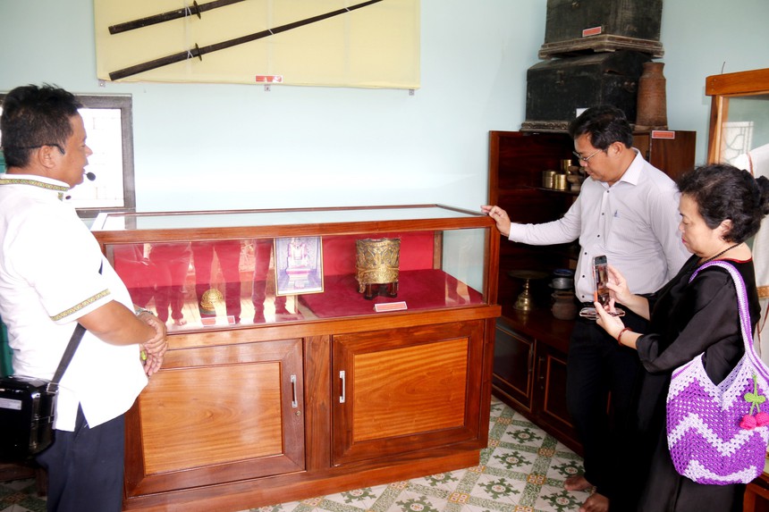 Kết nối bộ sưu tập di sản văn hóa Hoàng tộc Chăm vào hành trình du lịch - Ảnh 2.