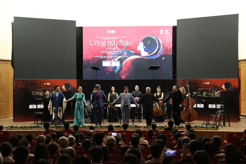 Công diễn kịch kể chuyện âm nhạc Opera "Công nữ Anio" - Ảnh 1. Công diễn kịch kể chuyện âm nhạc Opera "Công nữ Anio" - Ảnh 1.