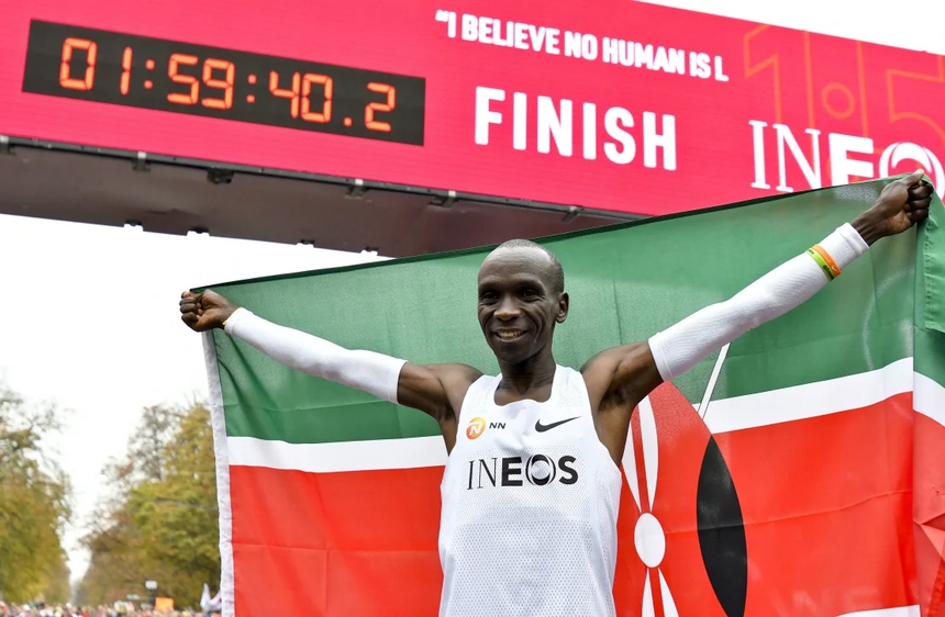 Olympic Paris 2024 - Môn điền kinh: Eliud Kipchoge và cơ hội lịch sử - Ảnh 2. Olympic Paris 2024 - Môn điền kinh: Eliud Kipchoge và cơ hội lịch sử - Ảnh 2.