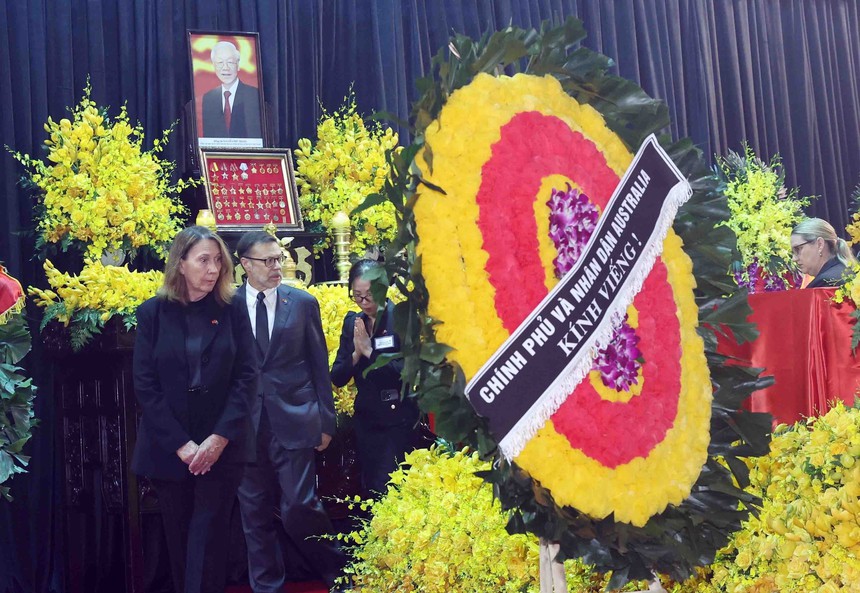 Quốc tang Tổng Bí thư Nguyễn Phú Trọng - Ảnh 4. Quốc tang Tổng Bí thư Nguyễn Phú Trọng - Ảnh 4.