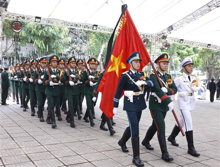 Lễ truy điệu và Lễ an táng Tổng Bí thư Nguyễn Phú Trọng - Ảnh 9.