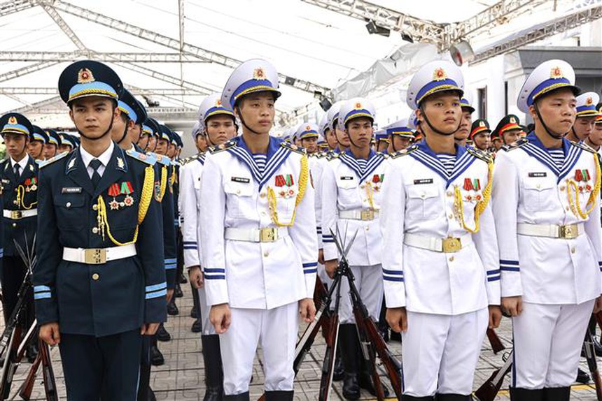 Lễ truy điệu và Lễ an táng Tổng Bí thư Nguyễn Phú Trọng - Ảnh 3.