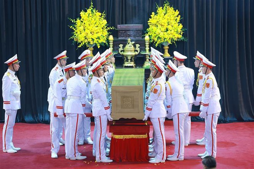 Lễ truy điệu và Lễ an táng Tổng Bí thư Nguyễn Phú Trọng - Ảnh 5.