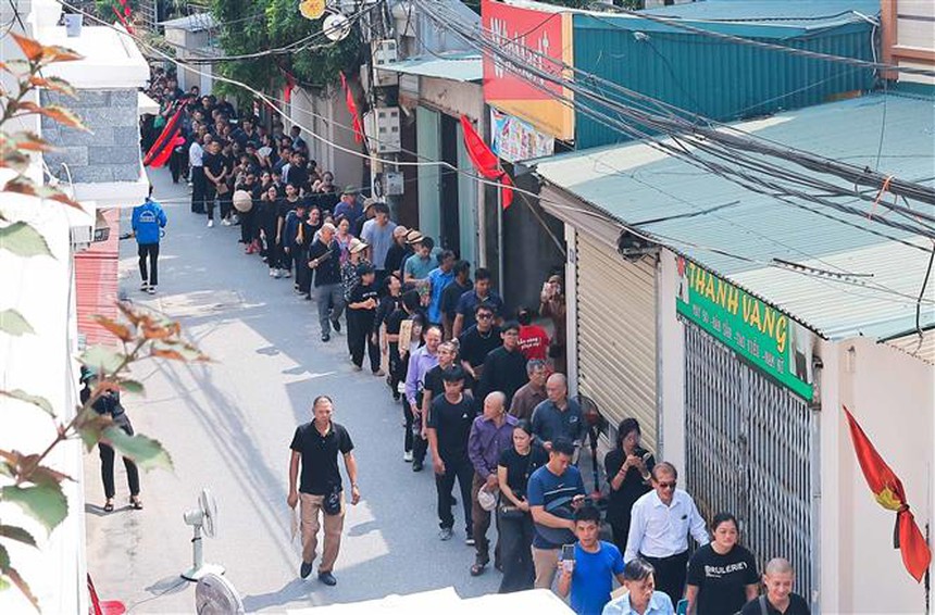 Lễ viếng tại quê hương Tổng Bí thư Nguyễn Phú Trọng: Về Lại Đà - Nơi bình dị yêu thương! - Ảnh 2.