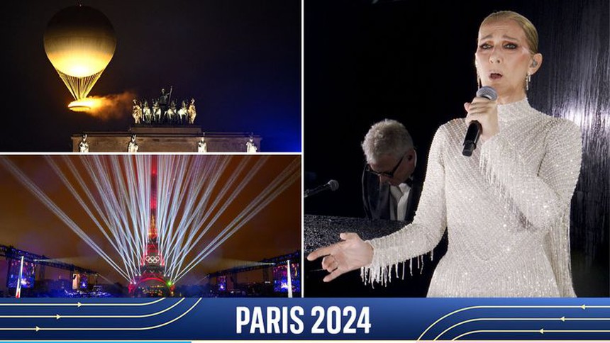 Chùm ảnh lễ khai mạc Olympic Paris 2024: Độc đáo, mãn nhãn và đầy màu sắc - Ảnh 28.