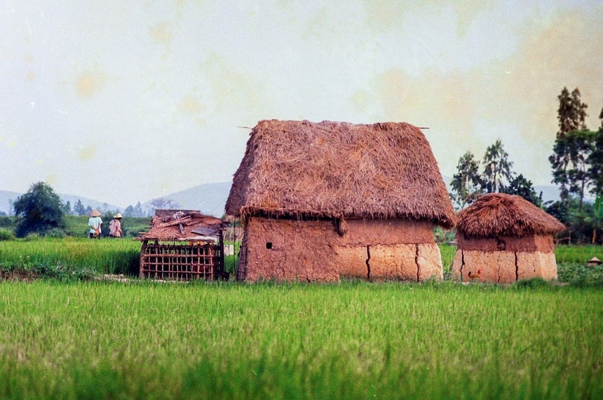 Cuộc sống sau ống kính: Nhà tranh vách đất - Ảnh 1. Cuộc sống sau ống kính: Nhà tranh vách đất - Ảnh 1.