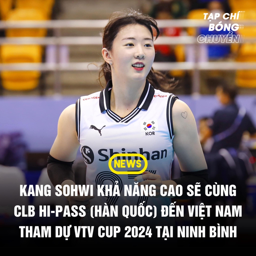 Ngôi sao bóng chuyền hưởng lương cao nhất Hàn Quốc sang Việt Nam thi đấu vào tháng sau - Ảnh 1.