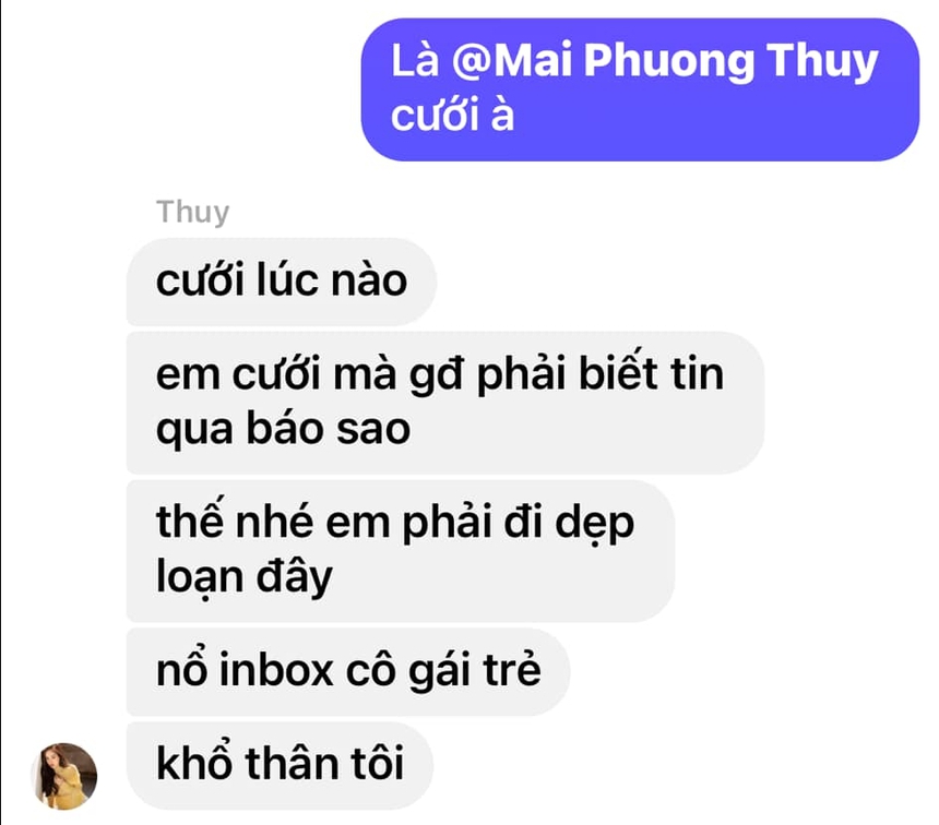 Mai Phương Thúy nói về tin sắp cưới khi được nhóm bạn thân 'Gia đình văn hóa' hỏi thẳng - Ảnh 2. Mai Phương Thúy nói về tin sắp cưới khi được nhóm bạn thân 'Gia đình văn hóa' hỏi thẳng - Ảnh 2.