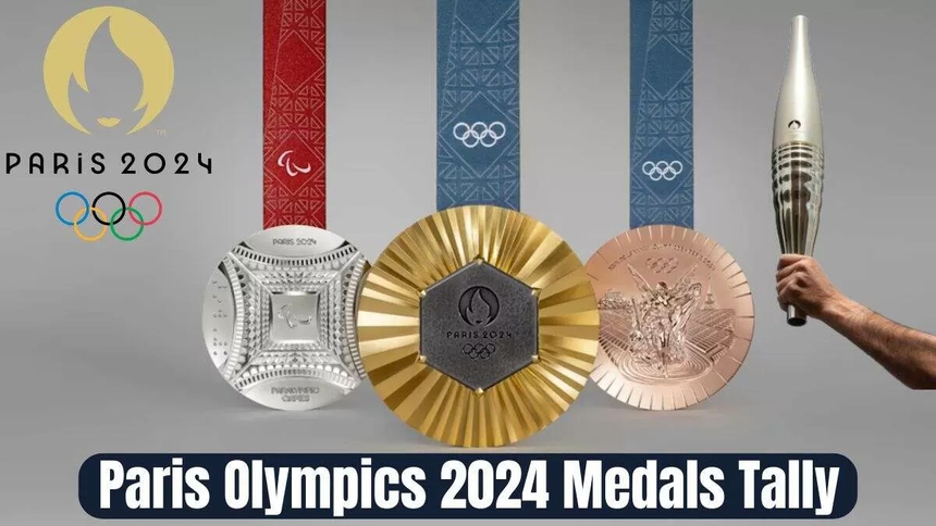 Bảng xếp hạng huy chương Olympic 2024 hôm nay (1/8) - Ảnh 3.