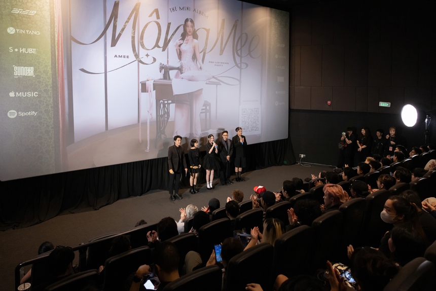 AMEE trở lại Vpop, kết hợp MCK trong ca khúc mới "MỘNG YU" - Ảnh 5.