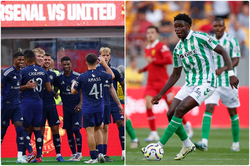 Link xem trực tiếp bóng đá MU vs Betis (09h00 hôm nay), giao hữu quốc tế - Ảnh 2. Link xem trực tiếp bóng đá MU vs Betis (09h00 hôm nay), giao hữu quốc tế - Ảnh 2.