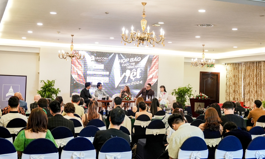 Cuộc thi Tiếng hát Việt Toàn Cầu 2024 chính thức khởi động - Ảnh 2. Cuộc thi Tiếng hát Việt Toàn Cầu 2024 chính thức khởi động - Ảnh 2.