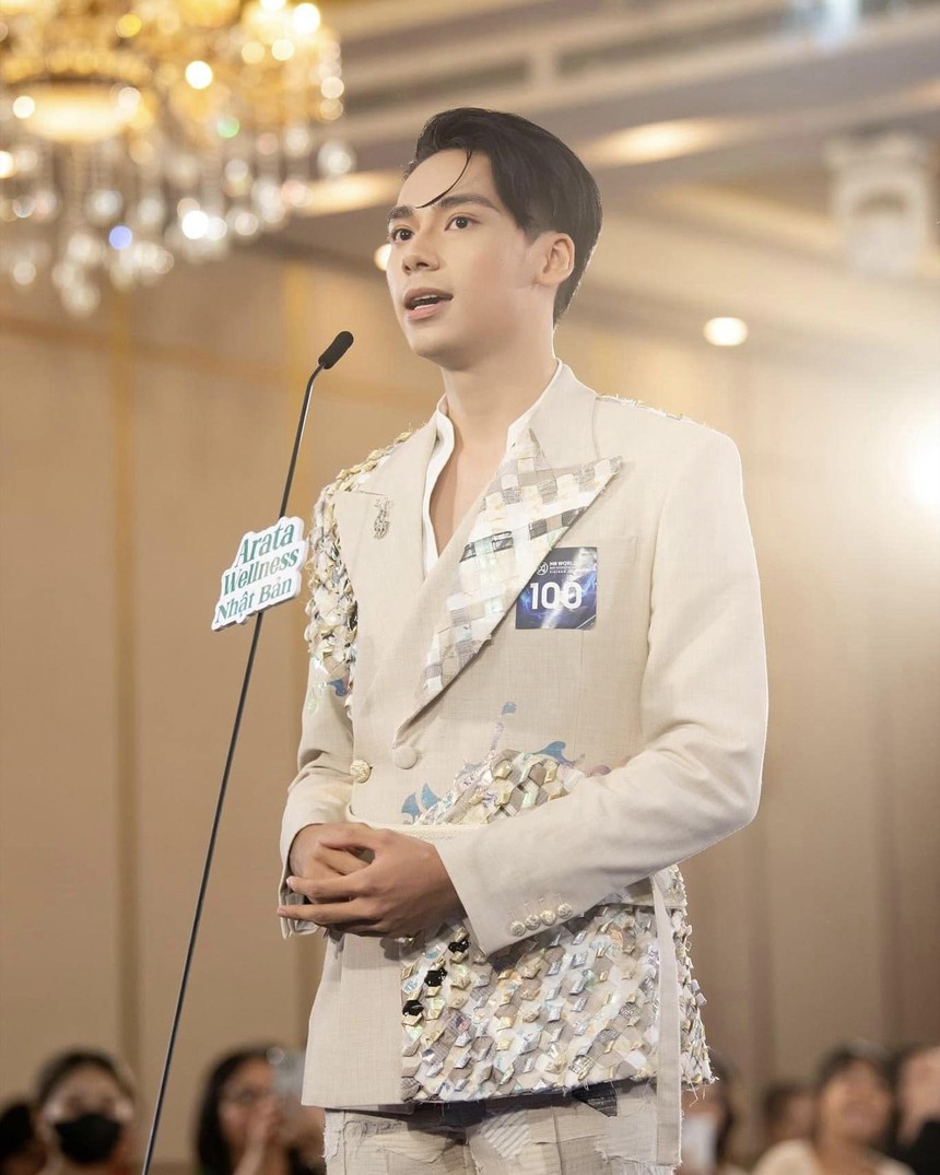 Thí sinh 2K4 có dự án nhân ái xuất sắc tại Mr World Vietnam 2024   - Ảnh 6.