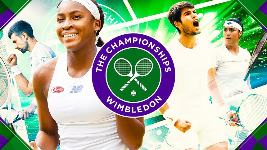 Lịch thi đấu Wimbledon hôm nay 5/7: Alcaraz vs Tiafoe, Sinner vs Kecmanovic - Ảnh 1. Lịch thi đấu Wimbledon hôm nay 5/7: Alcaraz vs Tiafoe, Sinner vs Kecmanovic - Ảnh 1.