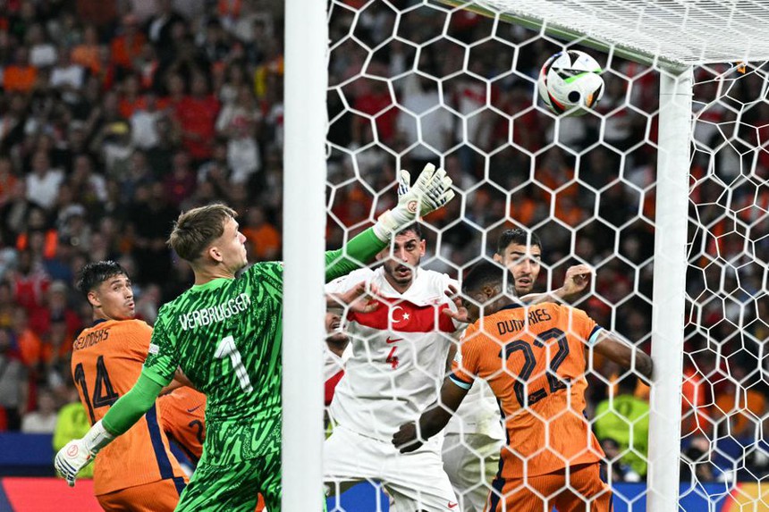 TRỰC TIẾP bóng đá VTV5 VTV6: Hà Lan vs Thổ Nhĩ Kỳ, tứ kết EURO 2024: Ngược dòng thành công (Hết giờ) - Ảnh 9.