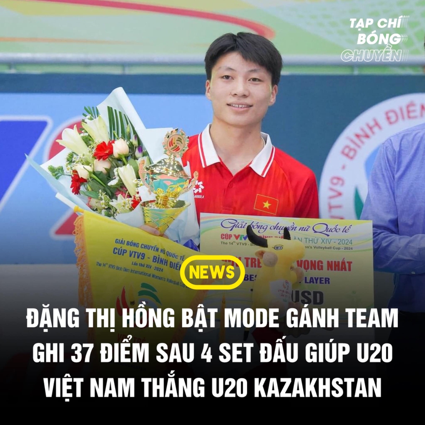 ‘Truyền nhân của Thanh Thúy’ và 'hiện tượng' Đặng Thị Hồng giúp đội bóng chuyền Việt Nam thắng 3-0 ở giải đấu lớn - Ảnh 2.