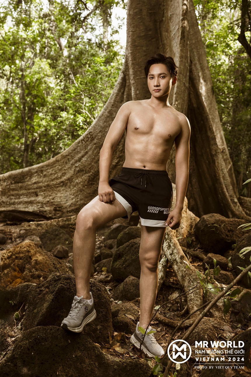 Cận cảnh hình thể Top 29 thí sinh Mr World Vietnam 2024 - Ảnh 1. Cận cảnh hình thể Top 29 thí sinh Mr World Vietnam 2024 - Ảnh 1.