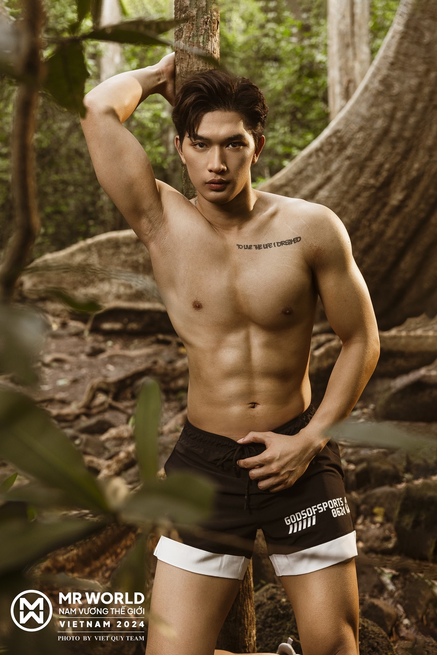Cận cảnh hình thể Top 29 thí sinh Mr World Vietnam 2024 - Ảnh 2. Cận cảnh hình thể Top 29 thí sinh Mr World Vietnam 2024 - Ảnh 2.