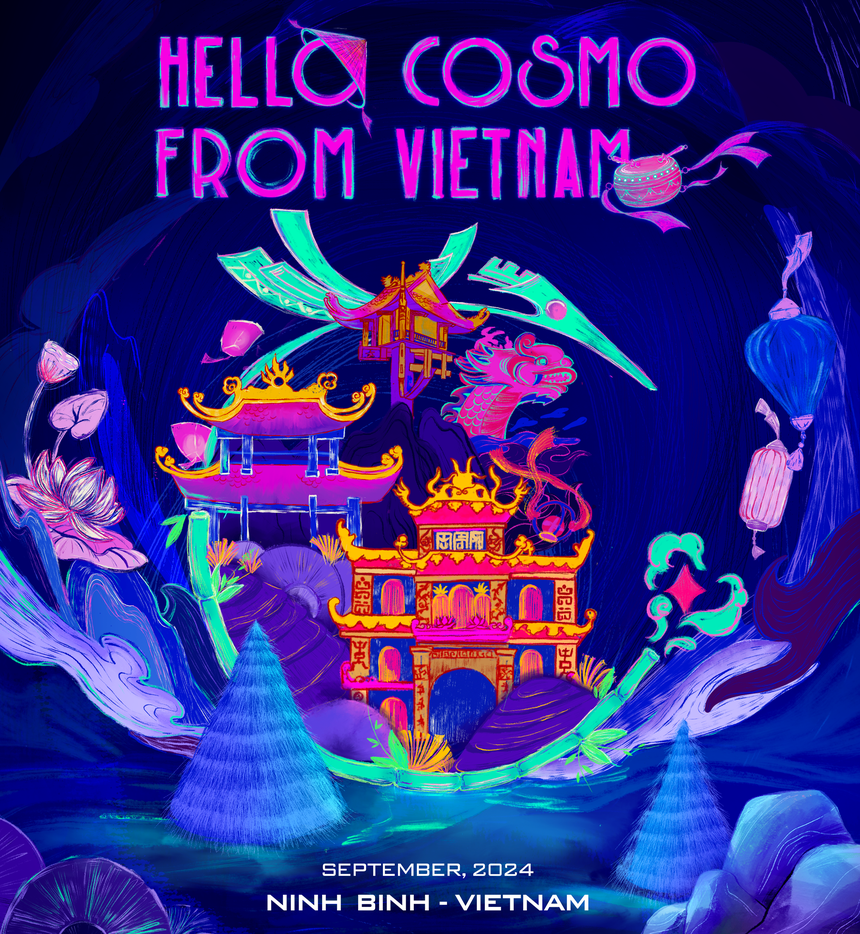 Fashion show mở màn chuỗi Festival Miss Cosmo 2024: Catwalk giữa thiên nhiên hùng vĩ - Ảnh 1.