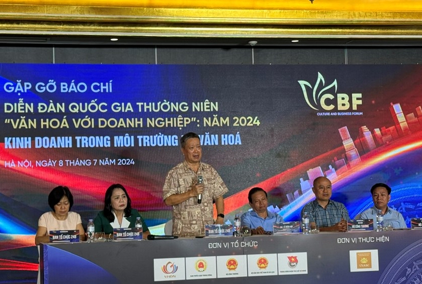 Diễn đàn quốc gia "Văn hóa với Doanh nghiệp" lần thứ 4 - năm 2024 - Ảnh 1. Diễn đàn quốc gia "Văn hóa với Doanh nghiệp" lần thứ 4 - năm 2024 - Ảnh 1.