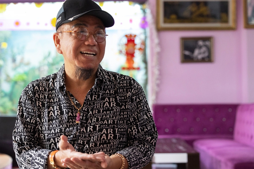 Nghệ sĩ với EURO - Danh hài Hồng Tơ: Biết xem bóng đá một mình và "nói không" với cá độ! - Ảnh 2.