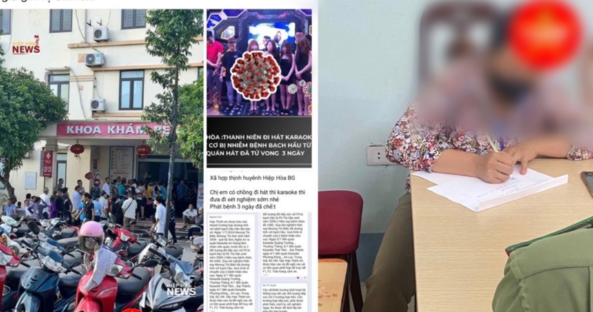 Xử phạt người đăng tải thông tin sai sự thật về bệnh bạch hầu - Ảnh 1.