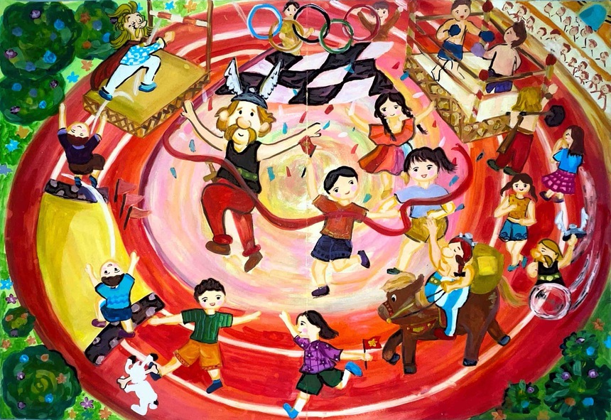 Đại sứ Pháp Olivier Brochet: "Phải làm sao để các em bắt đầu việc đọc sách từ sớm" - Ảnh 4.